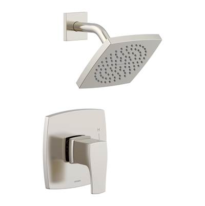 Gerber Plumbing D501570BNTC - Tribune 1H Shower Only Trim Kit & Treysta Cartridge 1.75Gpm Brushed Nickel