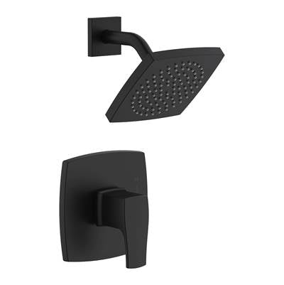 Gerber Plumbing D501570BSTC - Tribune 1H Shower Only Trim Kit & Treysta Cartridge 1.75Gpm Satin Black