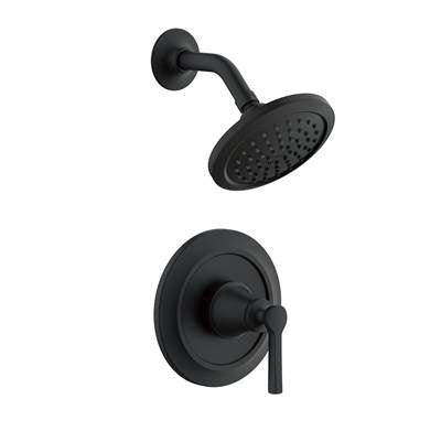 Gerber Plumbing D501579BSTC - Northerly 1H Shower Only Trim Kit & Treysta Cartridge 1.75Gpm Satin Black