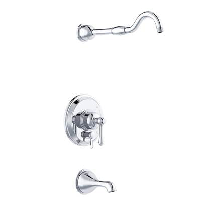 Gerber Plumbing D502157LSTC - Opulence 1H Tub & Shower Trim Kit & Treysta Cartridge W/ Diverter On Valve Less Showerhead Chrome