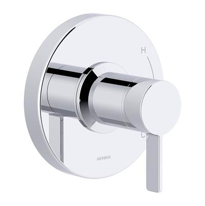 Gerber Plumbing D510430TC - Amalfi 1H Pressure Balance Trim Kit & Treysta Cartridge For Valve Only Chrome