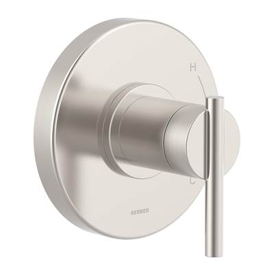 Gerber Plumbing D510458BNTC - Parma 1H Pressure Balance Trim Kit & Treysta Cartridge For Valve Only Brushed Nickel