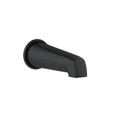 Gerber Plumbing D606325BS - 8'' Wall Mount Tub Spout Without Diverter Satin Black