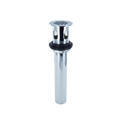 Gerber Plumbing DA505084 - 1 1/4'' Metal Grid Strainer Assembly With Overflow Chrome