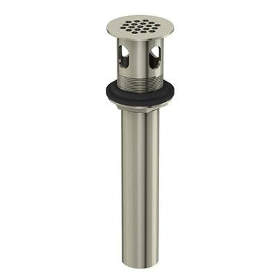 Gerber Plumbing DA505084BN - 1 1/4'' Metal Grid Strainer Assembly With Overflow Brushed Nickel