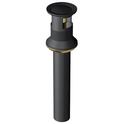 Gerber Plumbing DA505219PBS - 1 1/4'' 50/50 Touch Down Drain Assembly Satin Black