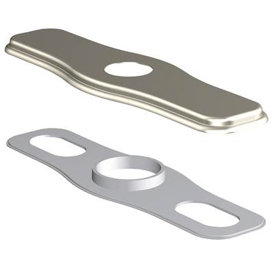 Gerber Plumbing DA607955BN - Cover Plate Assembly For 8'' Centerset Kitchen Faucet Brushed Nickel
