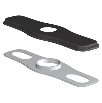 Gerber Plumbing DA607955BS - Cover Plate Assembly For 8'' Centerset Kitchen Faucet Satin Black