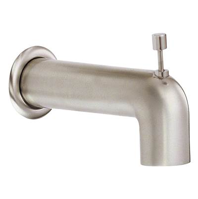 Gerber Plumbing DA666934BN - Parma Wall Mount Tub Spout With Diverter Brushed Nickel