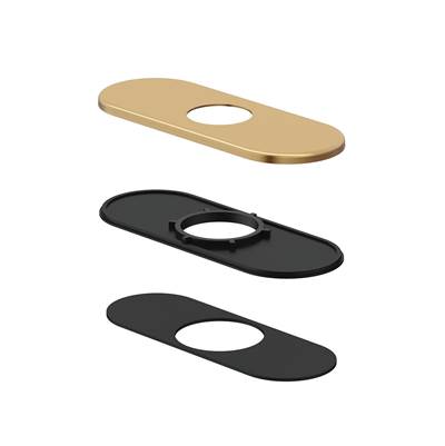 Gerber Plumbing DA667229BB - Cover Plate Assembly For 4'' Centerset Lavatory Faucet Brushed Bronze