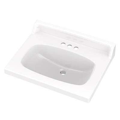 Gerber Plumbing G0012244 - Marquis Vanity Top 25X19 4''Cc White