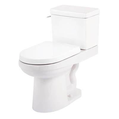 Gerber Plumbing G0020020 - Wicker Park 1.28Gpf Ada El 12'' Ri Combo: G0021186 Bowl W/ G0028186 Tank White
