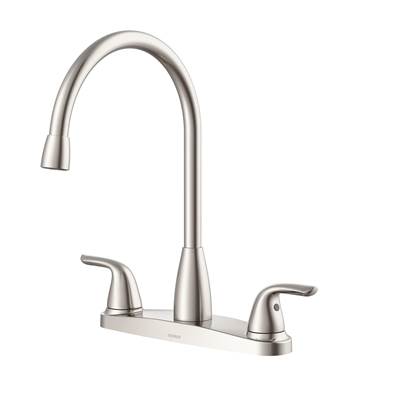 Gerber Plumbing G0040168SS - Viper 2H High Arc Kitchen Faucet W/Out Spray 1.75Gpm Stainless Steel