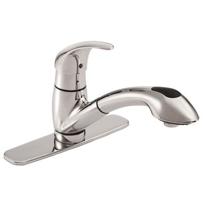 Gerber Plumbing G0040266 - Viper 1H Pull-Out Kitchen Faucet 1.75Gpm Chrome