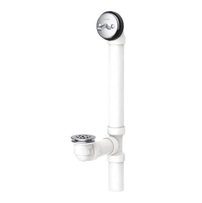 Gerber Plumbing G0041572 - Gerber Classics Schedule 40 Pvc Trip Lever Drain For Standard Tub Chrome