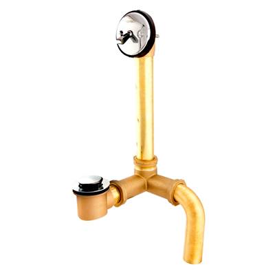 Gerber Plumbing G0041807 - Gerber Classics Pop-Up Side Outlet 20 Gauge Drain For Standard Tub Chrome