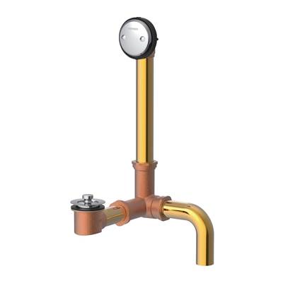 Gerber Plumbing G0041859 - Gerber Classics Lift & Turn Side Outlet Drain For Standard Tub Chrome