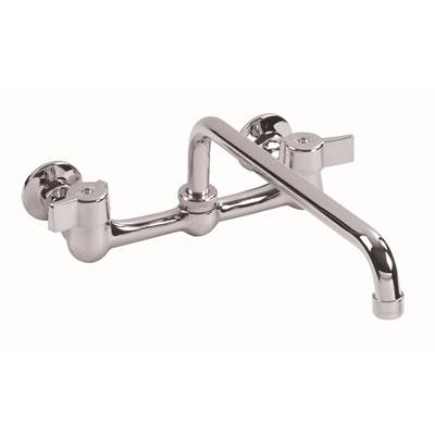 Gerber Plumbing G0042630 - Gerber Classics 2H Wall Mount Kitchen Faucet W/ 12'' Spout 1.75Gpm Chrome