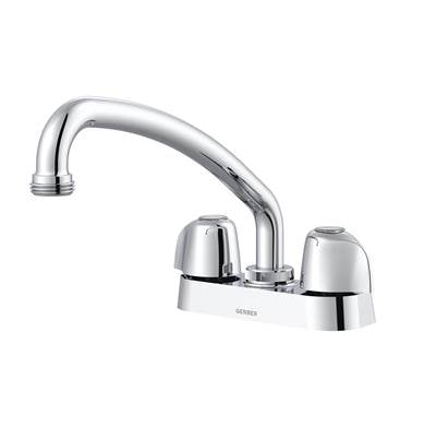Gerber Plumbing G0049234 - Gerber Classics Laundry Faucet With 8'' Spout Hose Connection 2.2Gpm Chrome