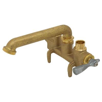 Gerber Plumbing G0049536 - Gerber Classics 2H Clamp On Laundry Faucet W/ Direct Sweat Connections -No Threads On Spout Rough Brass