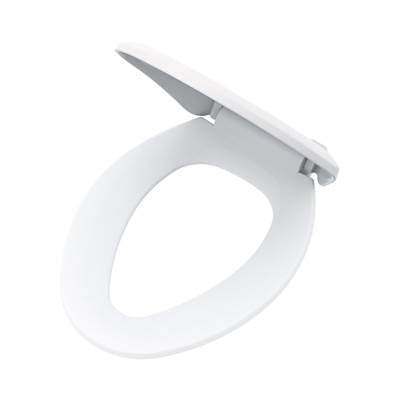 Gerber Plumbing G0099216 - Elongated Non-Slow Close Toilet Seat With Adjustable Mounting White