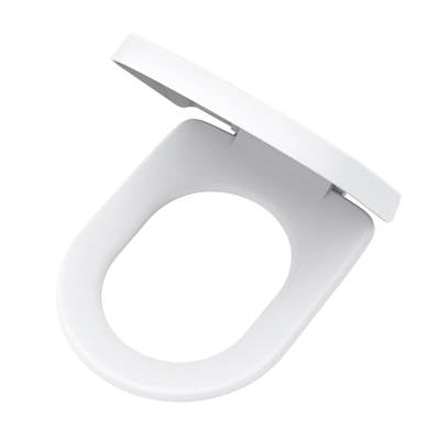Gerber Plumbing G0099859 - Elongated Slow Close Toilet Seat For Wicker Park G0021221 White