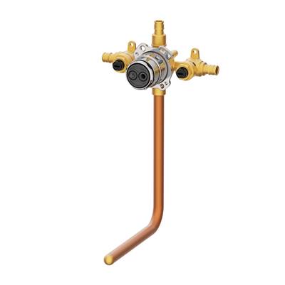 Gerber Plumbing G00GS507ST - Treysta Tub & Shower Valve- Horizontal Inputs With Stops With Stub-Out - Cold Expansion Pex