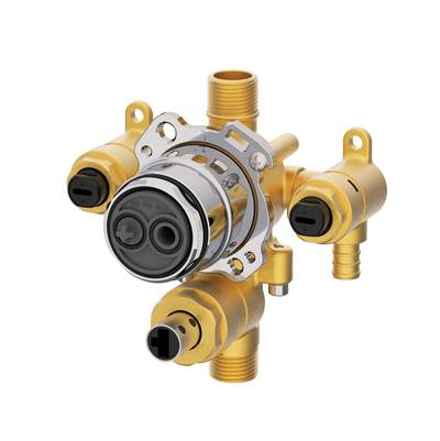 Gerber Plumbing G00GS554S - Treysta Tub & Shower Valve W/ Diverter- Vertical Inputs With Stops- Crimp Pex