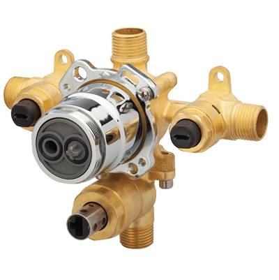 Gerber Plumbing G00GS555S - Treysta Tub & Shower Valve W/ Diverter- Horizontal Inputs With Stops- Ips/Sweat
