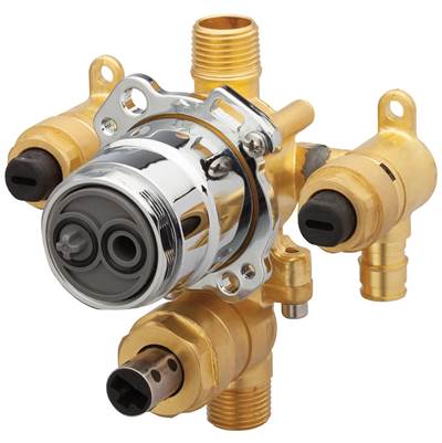 Gerber Plumbing G00GS557S - Treysta Tub & Shower Valve W/ Diverter- Vertical Inputs With Stops- Cold Expansion Pex