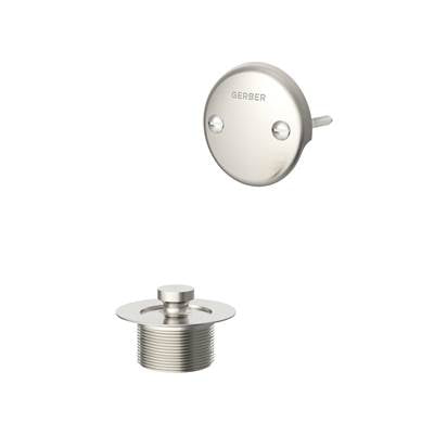 Gerber Plumbing G00N6883 - Gerber Classics Lift & Turn Drain Trim Kit Brushed Nickel