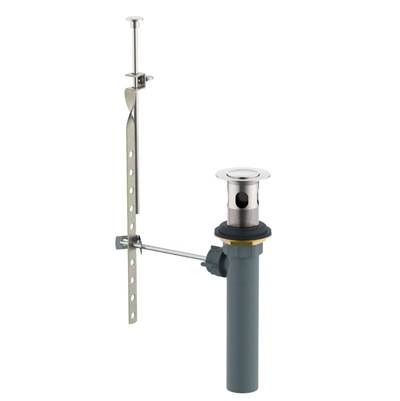 Gerber Plumbing GA605254BN - 1 1/4'' 50/50 Pop-Up Drain Assembly Brushed Nickel