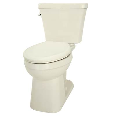 Gerber Plumbing GAV2081709 - Elite 1.6Gpf Simple Ct Ada El 10'' Ri Combo: Gab2182809 Bowl W/ Gal2889509 Tank Biscuit