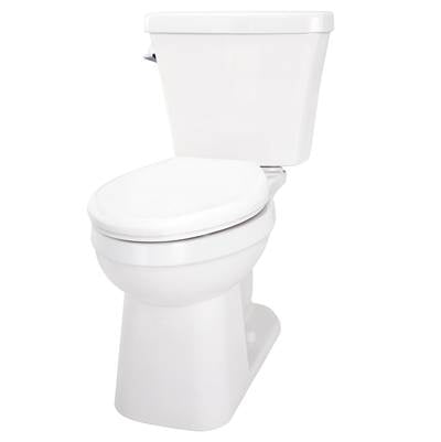 Gerber Plumbing GAV20817 - Elite 1.6Gpf Simple Ct Ada El 10'' Ri Combo: Gab21828 Bowl W/ Gal28895 Tank White