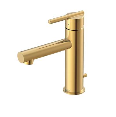 Gerber Plumbing D224258BB - Parma 1H Lavatory Faucet Straight Spout W/ Metal Pop-Up Drain 1.2Gpm Brushed Bronze