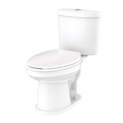 Gerber Plumbing GDF20110 - Maxwell Se Dual Flush 1.1/1.6Gpf El 10'' Ri Combo: Gse21162 Bowl W/ Gdf28195 Tank White