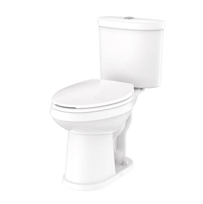 Gerber Plumbing GDF20117 - Maxwell Se Dual Flush 1.1/1.6Gpf Ada El 10'' Ri Combo: Gse21128 Bowl W/ Gdf28195 Tank White
