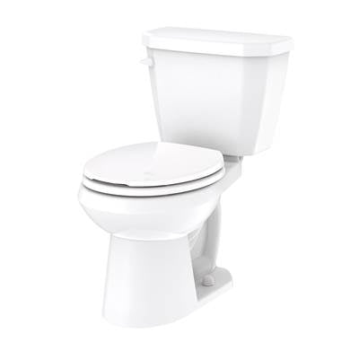 Gerber Plumbing GLF21551 - Viper 0.8Gpf Rf 12'' Ri Combo: Gws21551 Bowl W/ Glf28580 With Lever Tank White