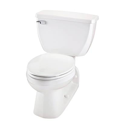 Gerber Plumbing GUL20310 - Ultra Flush 1.0Gpf Floor Mount Back Outlet El 12'' Ri Combo: Guf21374 Bowl W/ Guf28380 Tank White