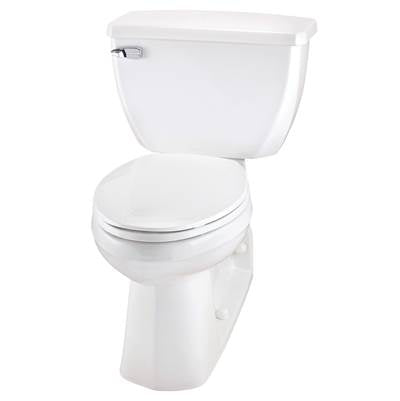 Gerber Plumbing GUL20325 - Ultra Flush 1.0Gpf Floor Mount Back Outlet Ada El 12'' Ri Combo: Guf21375 Bowl W/ Guf28380 Tank White