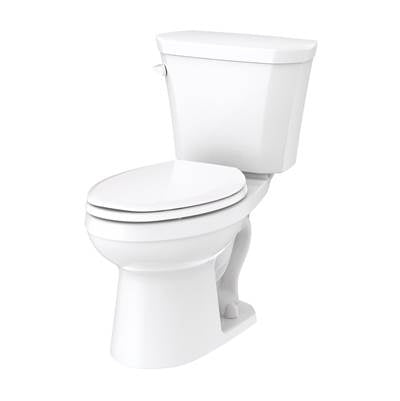 Gerber Plumbing GVP31512 - Viper 1.6Gpf 12'' Ri El Combo: Gvp31562 Bowl W/ Gvp38590 Tank White