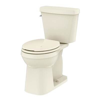 Gerber Plumbing GWS2085209 - Elite 1.28Gpf Simple Ct Ada Rf 12'' Ri Combo: Gab2185209 Bowl W/ Gah2889009 Tank Biscuit