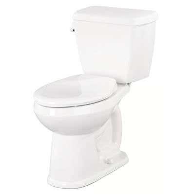 Gerber Plumbing GWS21818 - Avalanche 1.28Gpf El Ada 12'' Ri Combo: Gav21828 Bowl W/ Gws28890 Tank White
