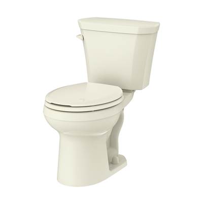 Gerber Plumbing GWS3150209 - Viper 1.28Gpf 12'' Ri Rf Combo: Gvp3155209 Bowl W/ Gws3859009 Tank Biscuit