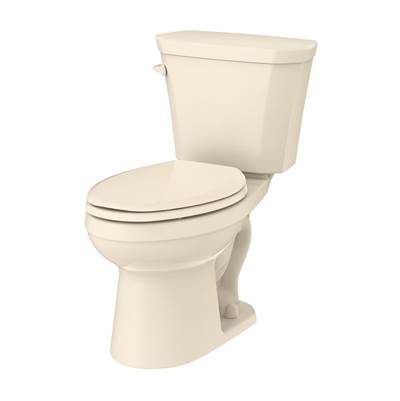 Gerber Plumbing GWS3151225 - Viper 1.28Gpf 12'' Ri El Combo: Gvp3156225 Bowl W/ Gws3859025 Tank Bone