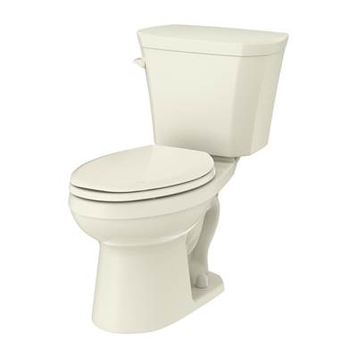 Gerber Plumbing GWS3151409 - Viper 1.28Gpf 14'' Ri El Combo: Gvp3156209 Bowl W/ Gws3859409 Tank Biscuit