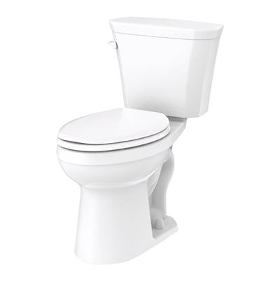 Gerber Plumbing GWS31517 - Viper 1.28Gpf 10'' Ri Ada El Combo: Gvp31528 Bowl W/ Gws38595 Tank White