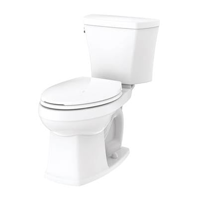 Gerber Plumbing GWS31810 - Avalanche 1.28Gpf 10'' Rough-In Two Piece El Combo: Gav31862 Bowl W/ Gws38895 Tank