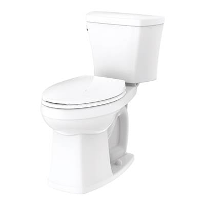 Gerber Plumbing GWS31817 - Avalanche 1.28Gpf 10'' Rough-In Two Piece El Ada Combo: Gav31828 Bowl W/ Gws38895 Tank