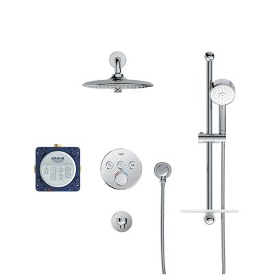 Grohe 1030170000 - Euphoria Smartcontrol Thermostatic Triple Function Shower Kit